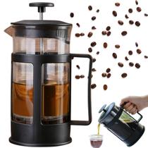 Cafeteira Prensa Francesa 600ml Cremeira Amante Café Chá Artesanal Leite Cremoso Chef Cozinha manual - Wincy