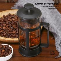 Cafeteira Prensa Francesa Café Cremeira Chá Capuccino Leite Cremoso Espumador Leite Copo Espumante