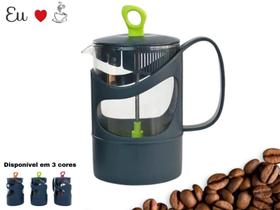 Cafeteira Prensa Francesa Cremeira 600 Ml Café Chá Em Vidro - Casita