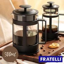 Cafeteira Prensa Francesa Cremeira Café Leite Chá 300ml