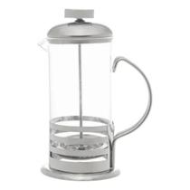 Cafeteira Prensa Francesa Cremeira Em Vidro E Aço Inox 600ml