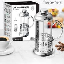Cafeteira Prensa Francesa De Vidro 400ml Aço Inox Leite Cremoso Cremeira Capuccino Chá Café Profissional Cafeteira Prensa Francesa De Vidro 400ml Aço Inox Leite Cremoso Cremeira Capuccino Chá Café Profissional
