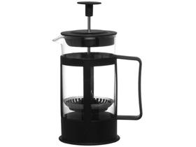 Cafeteira Prensa Francesa De Vidro Com Tampa Preta 350ml Cafeteira Prensa Francesa De Vidro Com Tampa Preta 350ml