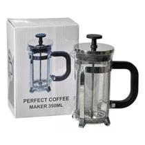 Cafeteira Prensa Francesa Gourmet Em Vidro E Aço Inox Inox 350ml