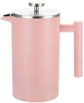Cafeteira Prensa Francesa Rosa 800 Ml - Louvre Rose - ILC