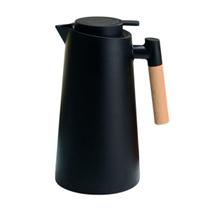 Cafeteira Preta Led Térmica 1L Perfeita Manter Café Quente