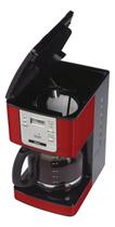Cafeteira Progamável Oster Bvstdc4401 Preta E Vermelha 220v