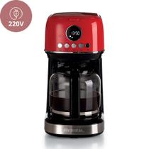 Cafeteira Programável Moderna Vermelha 220V - Ariete Cafeteira Programável Moderna Vermelha 220V - Ariete