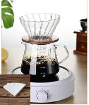 Cafeteira Raleo V60-02 Manual C/ Filtro De Vidro Para Café Cafeteira Raleo V60-02 Manual C/ Filtro De Vidro Para Café