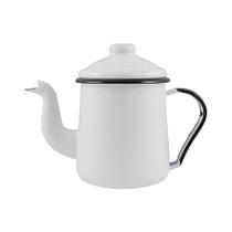Cafeteira Tradicional Esmaltada Branca 1,1 L Ewel