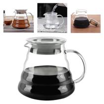 Cafeteira vidro borossilicato hermetica jarra multiuso 300 ml tampa vedacao bule cafe cha Cafeteira vidro borossilicato hermetica jarra multiuso 300 ml tampa vedacao bule cafe cha