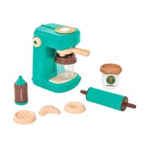 Cafeteria Brinquedo Com Luz, Som Cafeteira De Faz De Conta Para Crianças Brincarem de Empreender ou De Cozinha - Usual Cafeteria Brinquedo Com Luz, Som Cafeteira De Faz De Conta Para Crianças Brincarem de Empreender ou De Cozinha - Usual