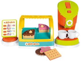 Cafeteria de Brinquedo Itens de Cozinha 225 - Coffee Center 9 Peças Tateti Cafeteria de Brinquedo Itens de Cozinha 225 - Coffee Center 9 Peças Tateti