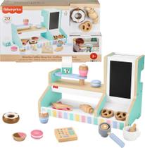 Cafeteria e registre brinquedos Pretend Play Fisher-Price Wood
