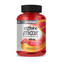 Caffeíne Maxx Maxinutri 420mg Cafeína Anidra 120 Cápsulas