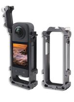 Cage de câmera Diyeeni Aluminium para Insta360 X3 com parafuso 1/4