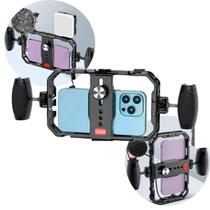 Cage Gaiola Estabilizadora Aluminio Compativel Phone 15 14 13 Cage Gaiola Estabilizadora Aluminio Compativel Phone 15 14 13