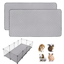 Cage Liners LWYMX Guinea Pig, lavável, reutilizável, pacote com 2