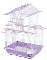 Cage Prevue Hendryx SP1720-3 Periquito de Xangai lilás e branco Cage Prevue Hendryx SP1720-3 Periquito de Xangai lilás e branco