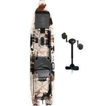 Caiaque Dourado Light com Pedal - Caiaker - Areia Caiaque Dourado Light com Pedal - Caiaker - Areia