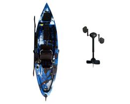 Caiaque Marlim com Pedal Caiaker - Azul camuflado