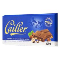 CAILLER - BARRA - AU LAIT AUX NOISETTES - CHOCOLATE AO LEITE COM AVELAS - 100g
