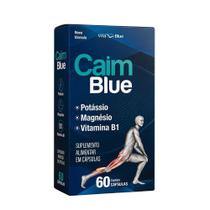 CaimBlue Potássio + Magnésio + Vitamina B1 Vita Blue 60 Cápsulas CaimBlue Potássio + Magnésio + Vitamina B1 Vita Blue 60 Cápsulas