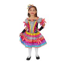 Caipira Vestido Candy Infantil