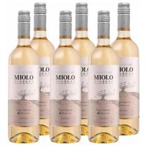 Caixa 06 Vinhos Miolo Seleção Branco Pinot Grigio E Riesling