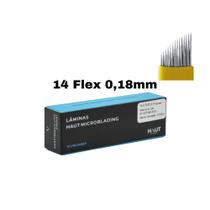 Caixa 10 Lâminas 14 Pontas Curve Flex Nano 0.18 mm Haut