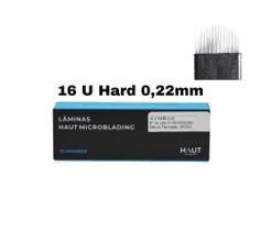 Caixa 10 Lâminas 16 Pontas U Hard 0.22 mm Haut