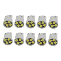 Caixa 10 Lâmpadas Led Esmagada T10 24v Caixa 10 Lâmpadas Led Esmagada T10 24v
