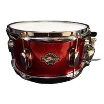 Caixa 10 x 5.5 Aro Power Hoop 2mm 6 Afinações Red Sparkle - Spanking