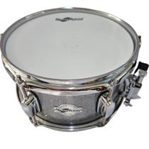 Caixa 10 X 5.5 Aro Power Hoop 2Mm 6 Afinações Silver Sparkle