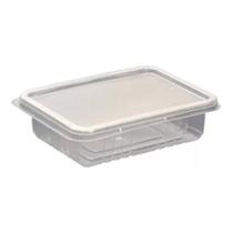 caixa 100 un G 306 Pote Retangular 500ml Microondas Marmita vai no freezer resistente