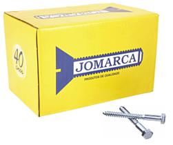 Caixa 100un Parafuso Sextavado 1/4 X 75 Rosca Soberba