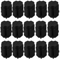 Caixa 10,5cm Octagonal Preta Instalação Para Laje - 15Un Caixa 10,5cm Octagonal Preta Instalação Para Laje - 15Un