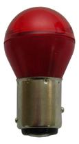 Caixa 10un Lampada Led Bulb 1034 12v Vermelho - 10pc Au024
