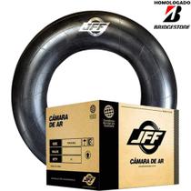 Caixa 12 Câmaras De Ar 750-18 Aro 18 Bico Borracha Tr15 Jff Homologado Bridgestone