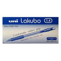Caixa 12 Canetas Esferográficas UNI Lakubo Ponta Grossa 1.4mm Caixa 12 Canetas Esferográficas UNI Lakubo Ponta Grossa 1.4mm