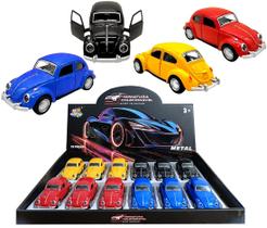 Caixa 12 Fusca de Metal Fricção Atacado Revender Lojista