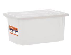 Caixa 12 L C/Tampa Linha Pro Paramount Branco Cod:528