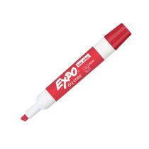 Caixa 12 Marcadores De Quadro Branco Expo Chanfrado Vermelho Caixa 12 Marcadores De Quadro Branco Expo Chanfrado Vermelho