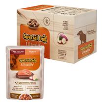 Caixa 12 Sachê Special Dog Ultralife Adultos Sabor Salmão - 100g Caixa 12 Sachê Special Dog Ultralife Adultos Sabor Salmão - 100g