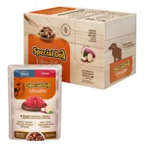 Caixa 12 Sachê Special Dog Ultralife Sênior Sabor Carne - 100g Caixa 12 Sachê Special Dog Ultralife Sênior Sabor Carne - 100g