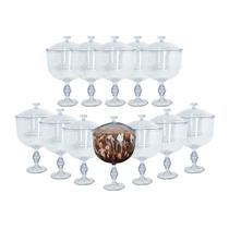 CAIXA 12 TAÇAS AMERICANA EXCLUSIVE TRANSP COM TAMPA 1.250Ml