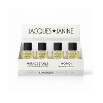 Caixa 12 Un Óleo Reparador Monoi 7ml Miracle Jacques Janine Caixa 12 Un Óleo Reparador Monoi 7ml Miracle Jacques Janine