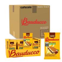 Caixa 144un Biscoito Wafer Snack Avelã e Creme Bauducco