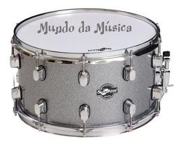 Caixa 14x8 -10 Afinações -aro 2mm Prata C/ Abafador Spanking