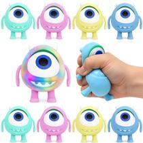 Caixa 15 Brinquedos Squishy Monstros Lembrança Aniversário Festa Sacola Surpresa